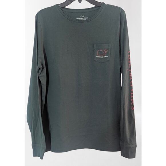 Mens Vintage VINEYARD VINES 100% Cotton L/S T Shirt Size XL - Picture 2 of 4